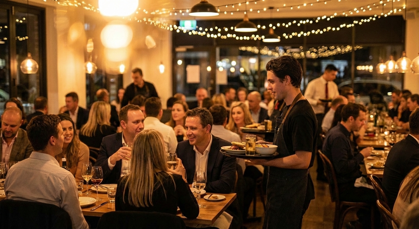 Grand opening dining room