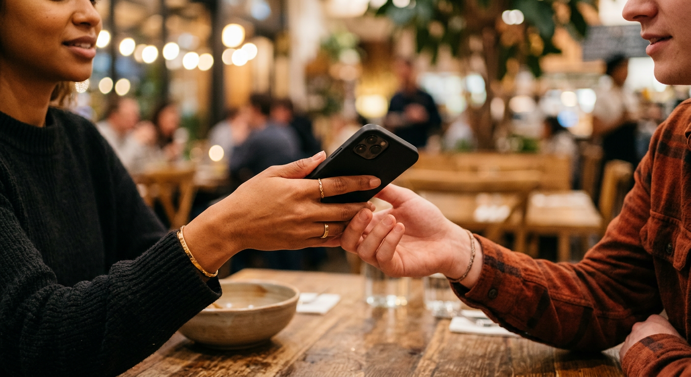 Sharing referral phone