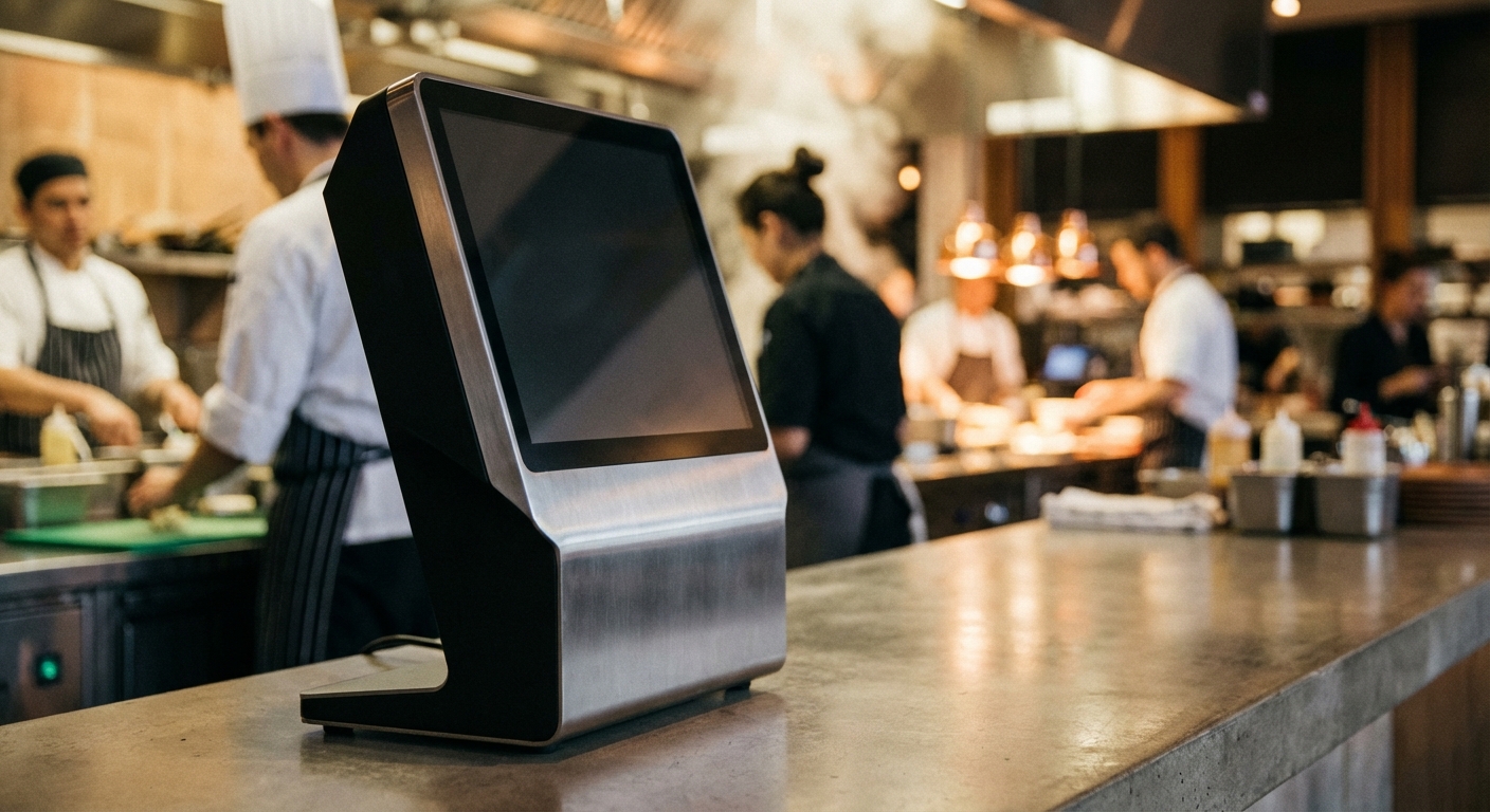 Restaurant self-service kiosk