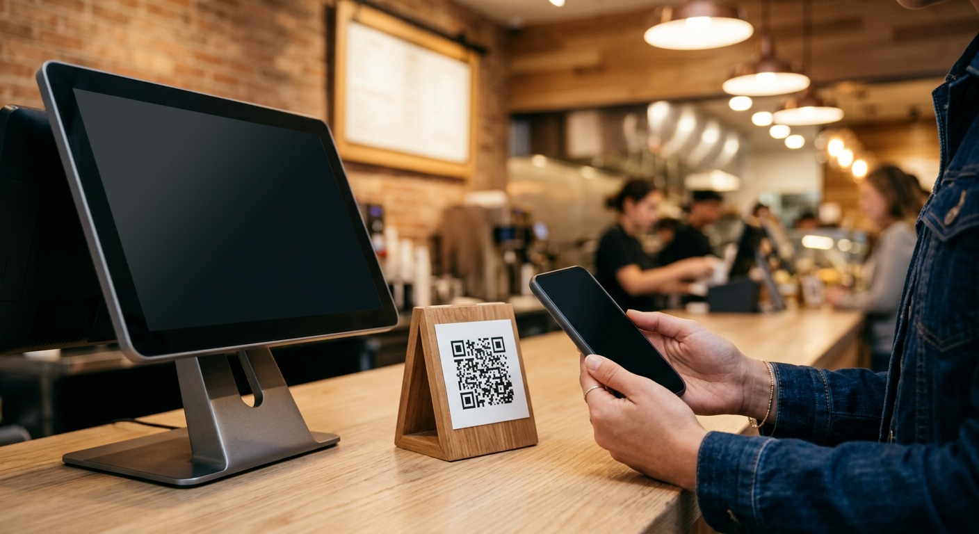 Restaurant self-order kiosk