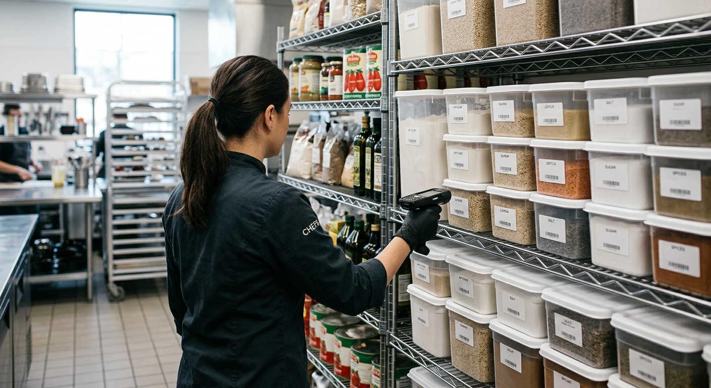 organized kitchen inventory