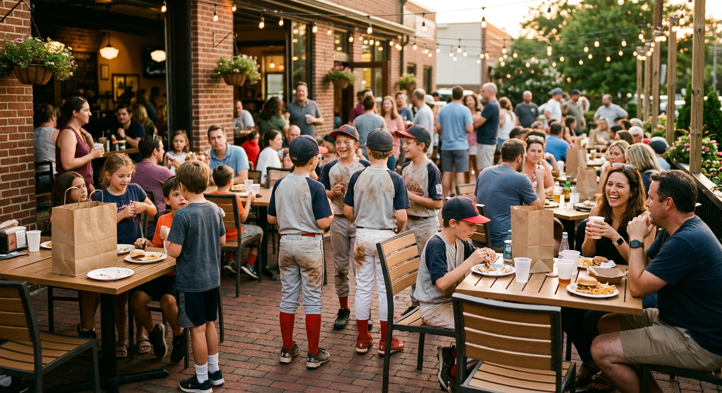 Community event dining