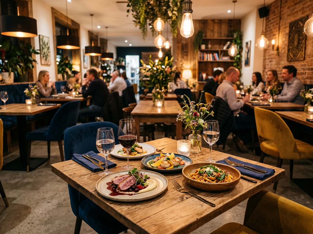 cozy restaurant interior
