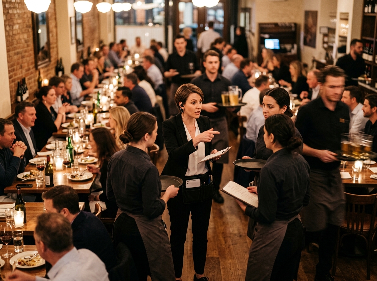 Busy shift coordination