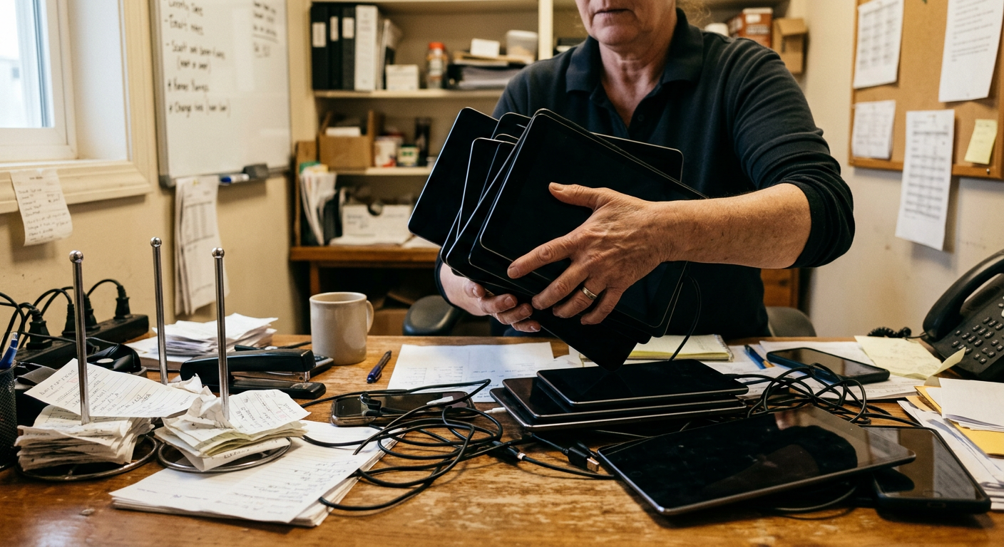 Restaurant tablet chaos