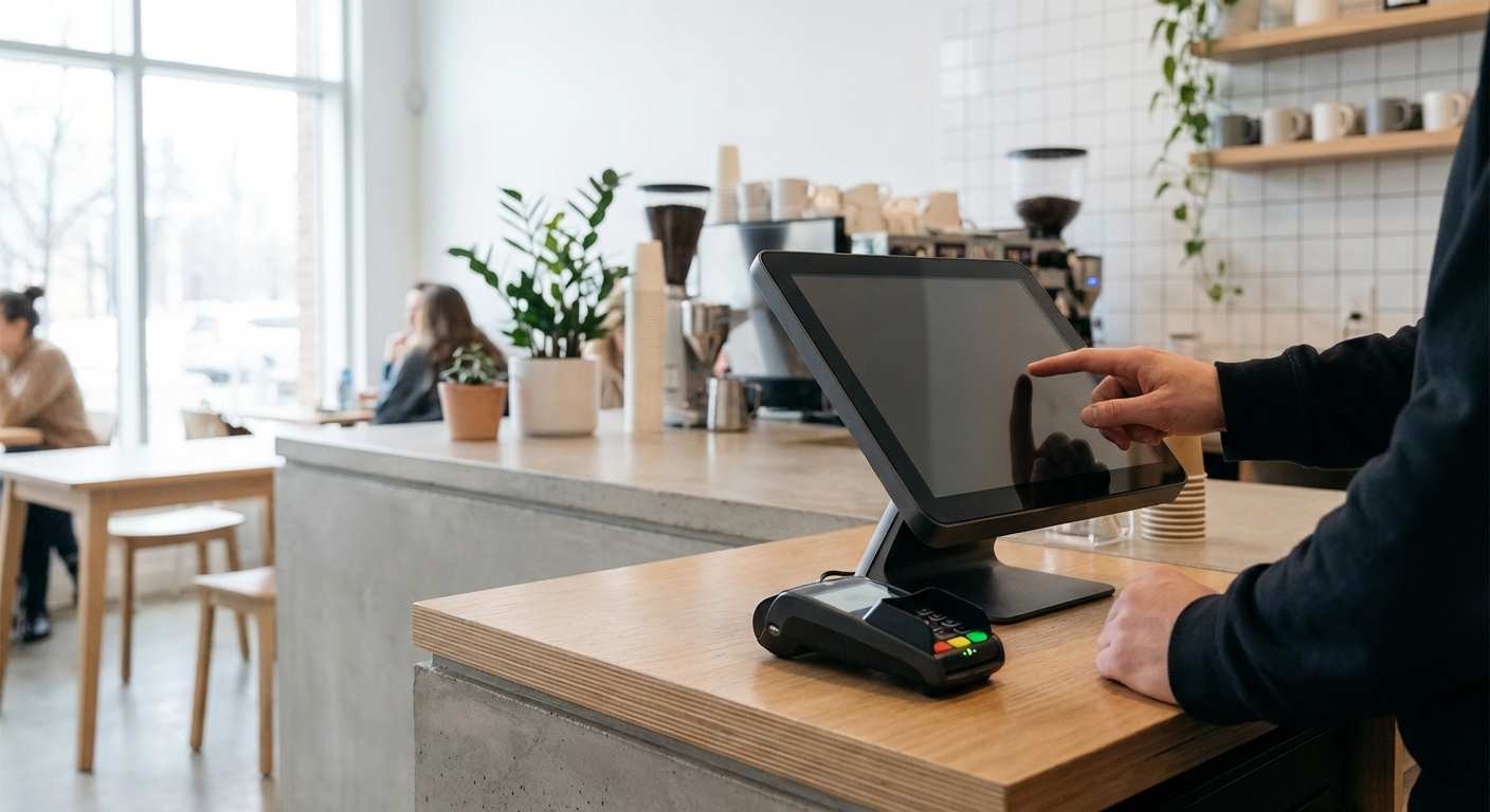 Self-service ordering kiosk