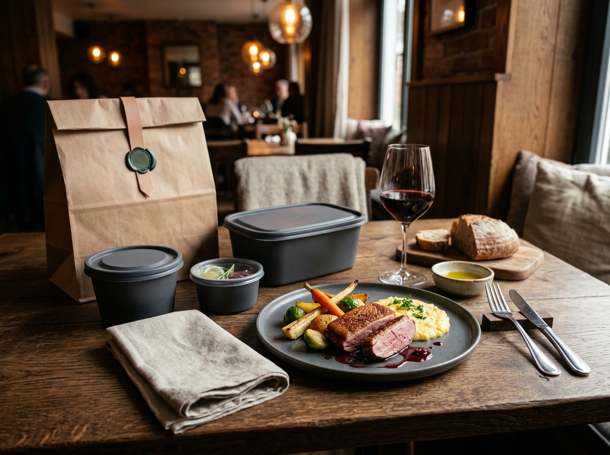 premium takeout packaging