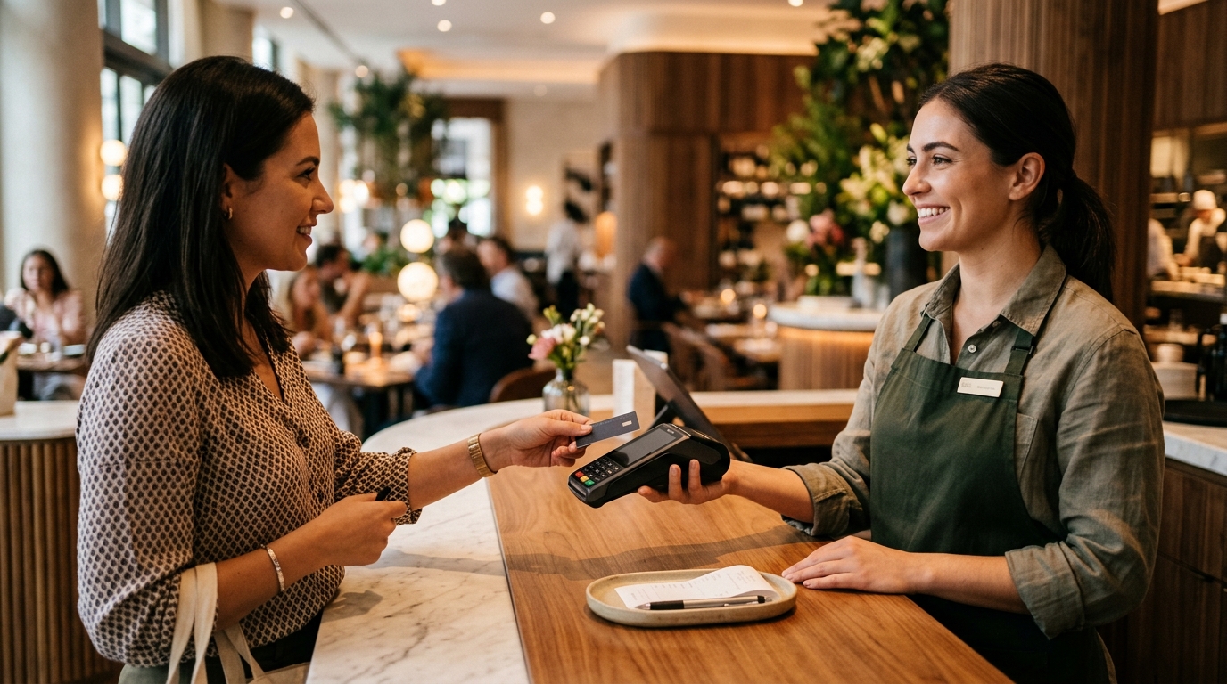 contactless restaurant payment