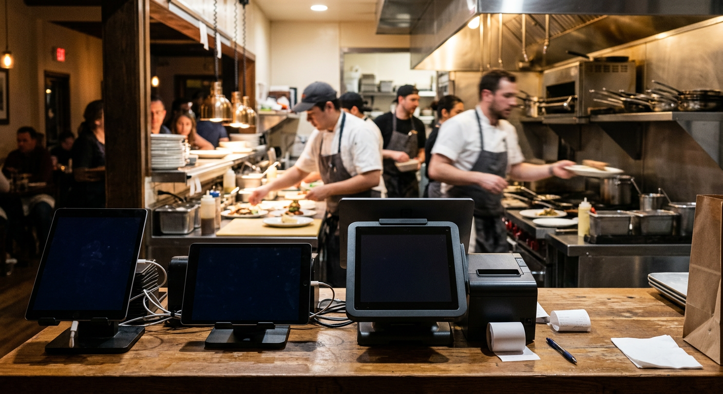 delivery tablets counter