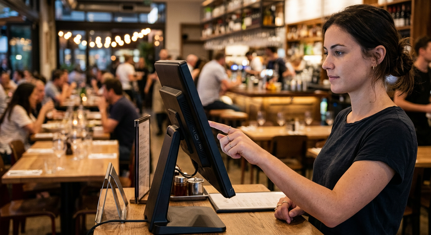 Self-service ordering kiosk