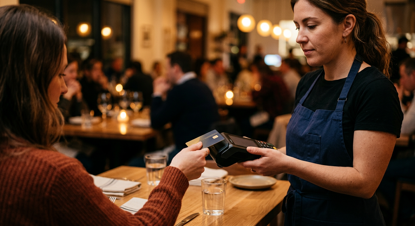 Tableside payment terminal