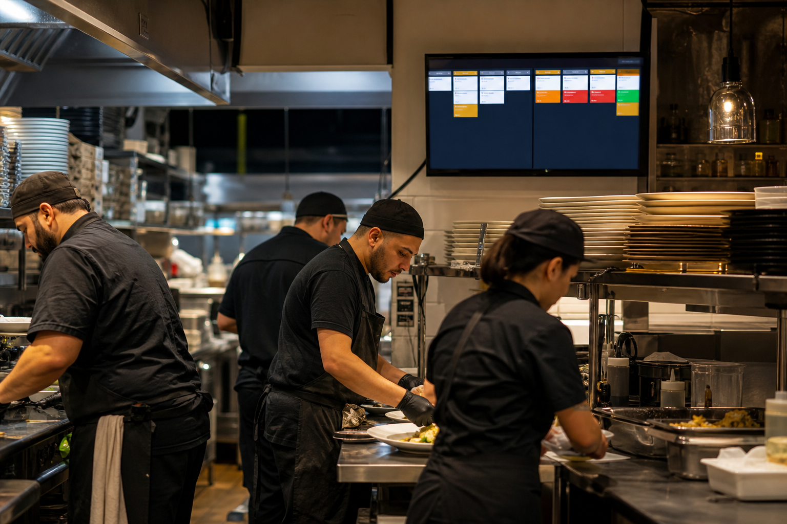 Kitchen order display