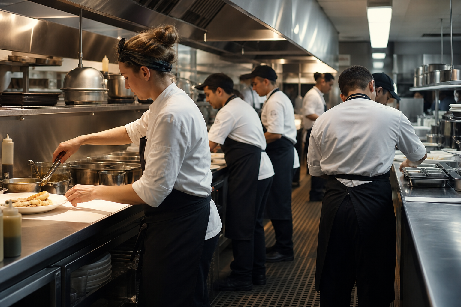 Efficient kitchen workflow