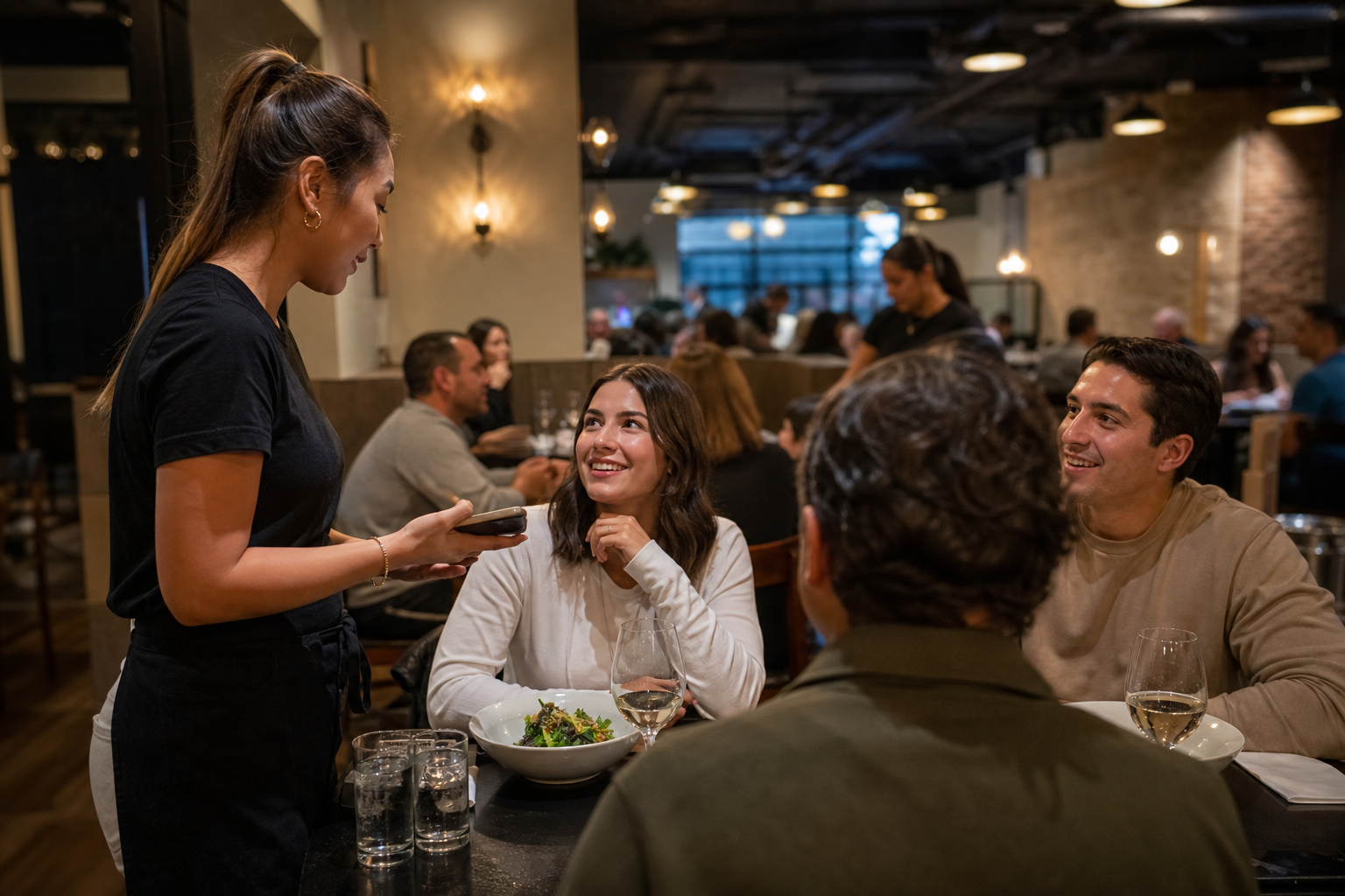 Fast tableside service