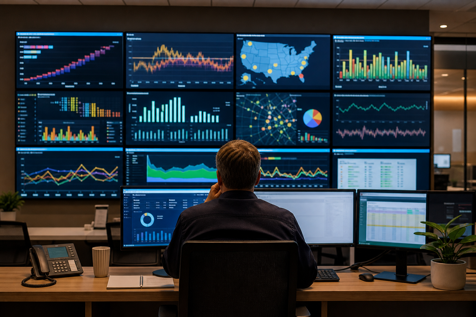 Multi-unit analytics dashboard