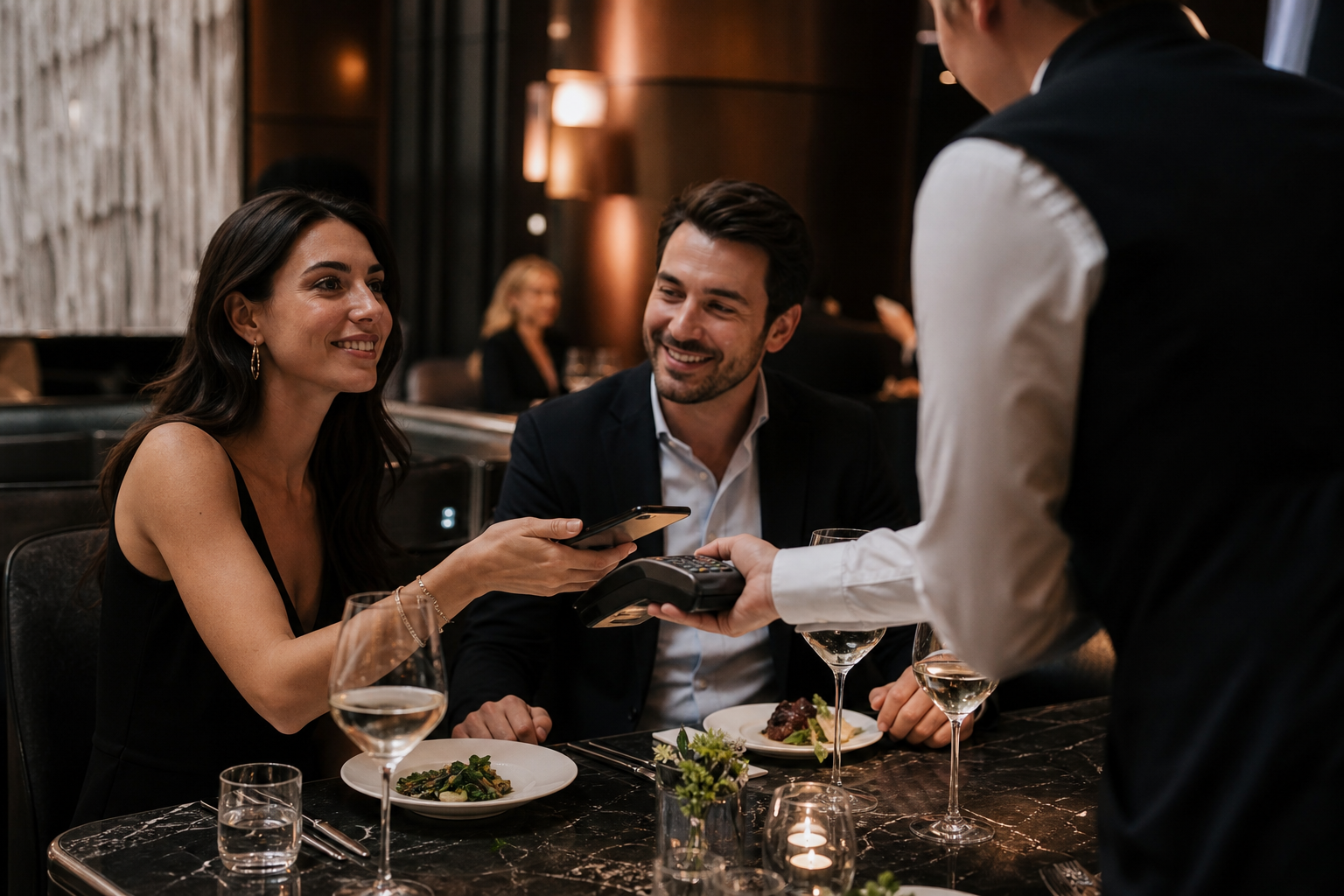 Fast tableside payment
