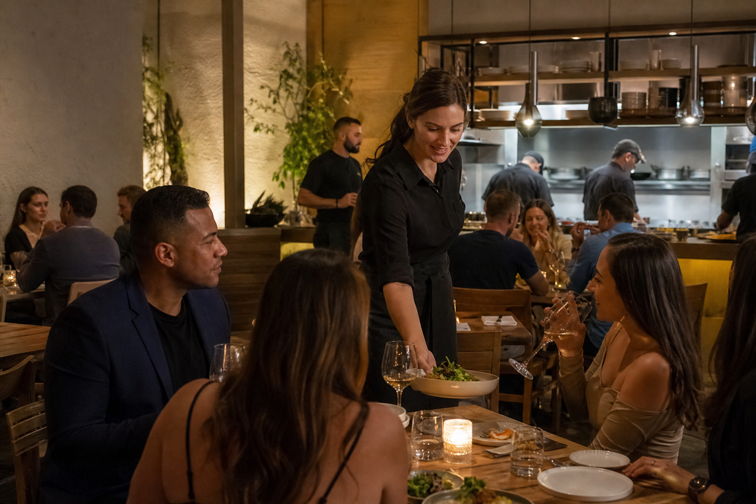 soft opening dinner