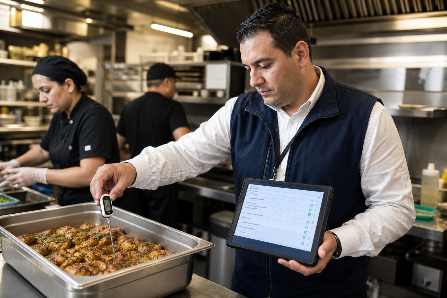 Digital kitchen quality audit