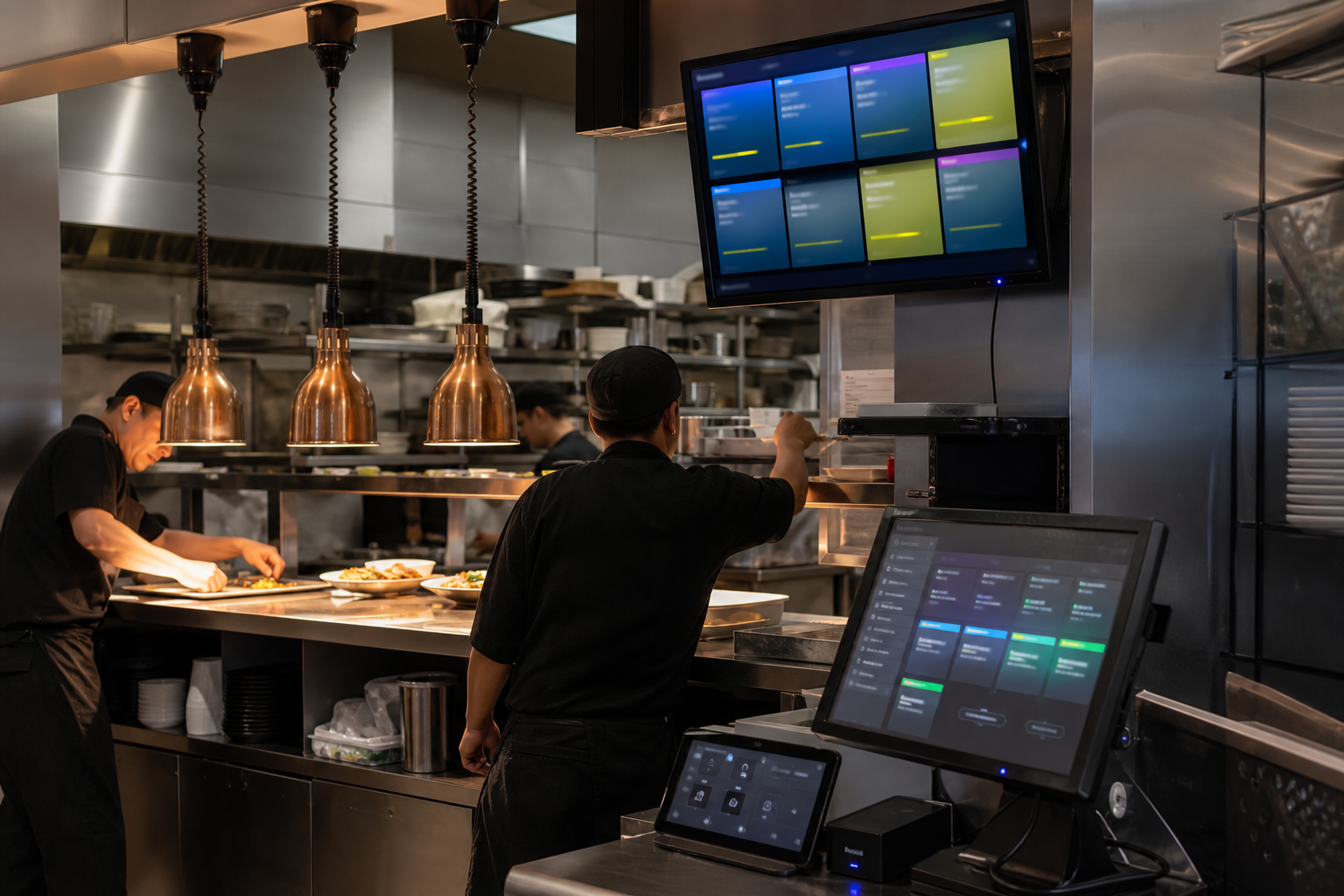 Connected kitchen workflow