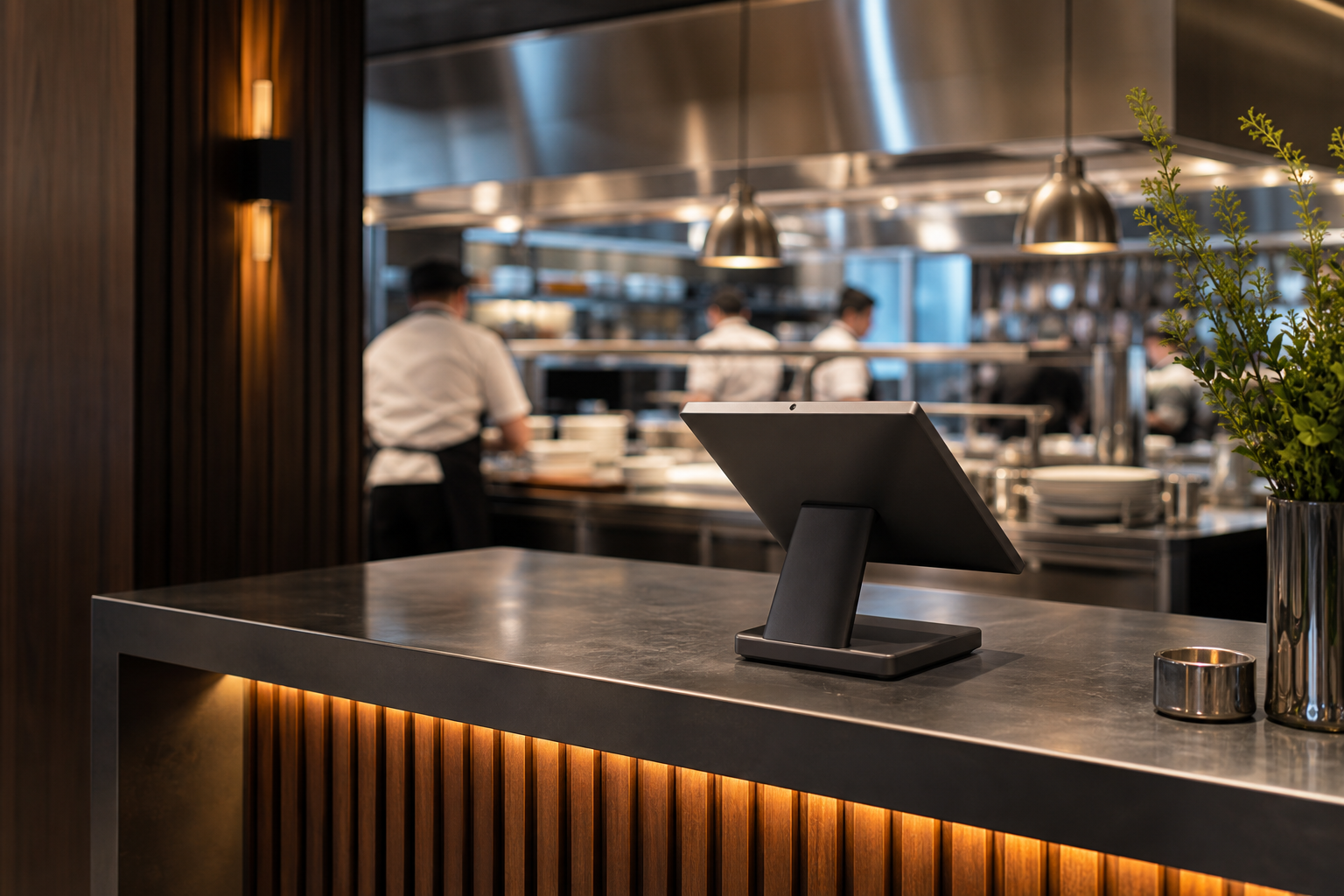 Strømlinet POS-system til restauranter