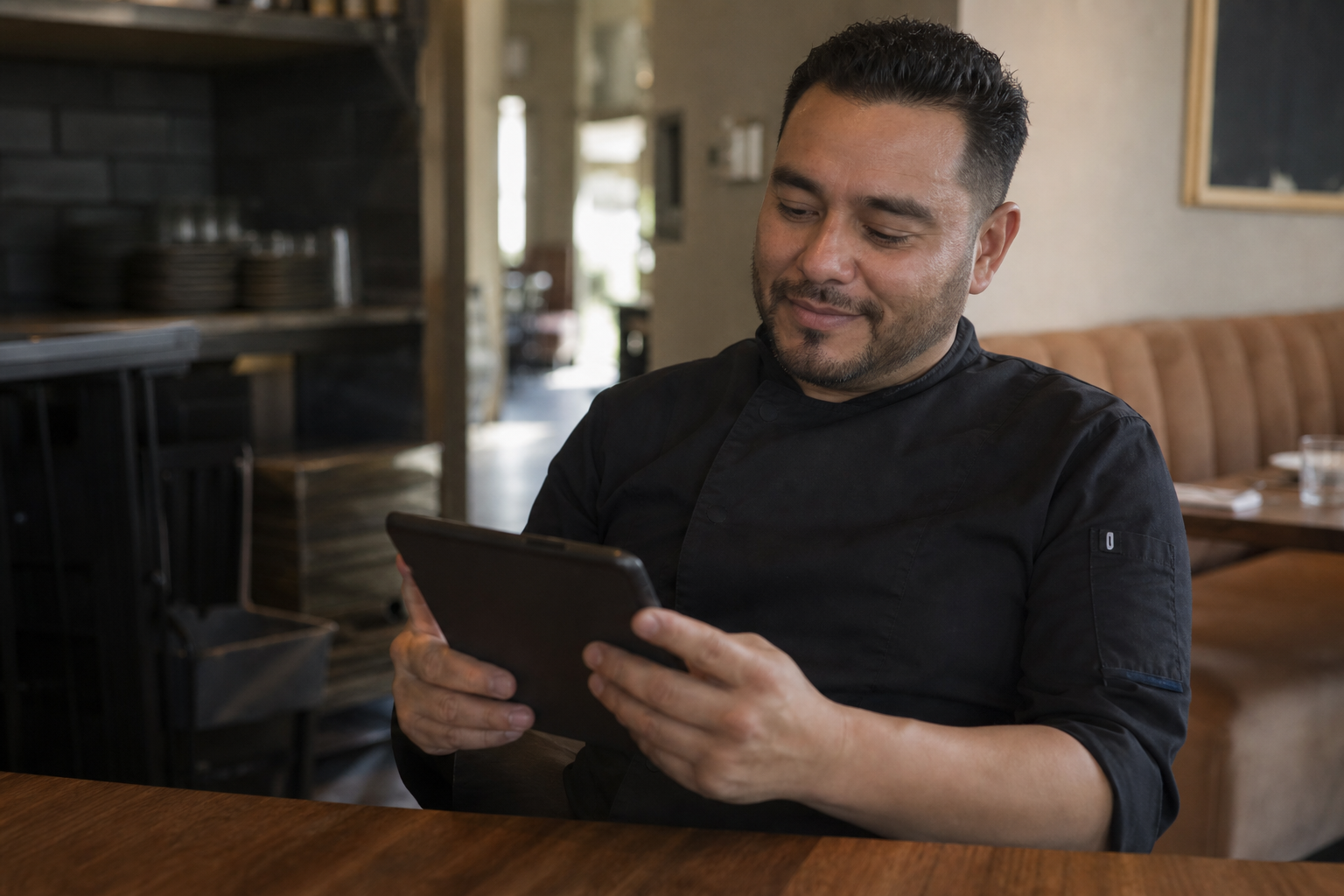 Digital restaurant staff training