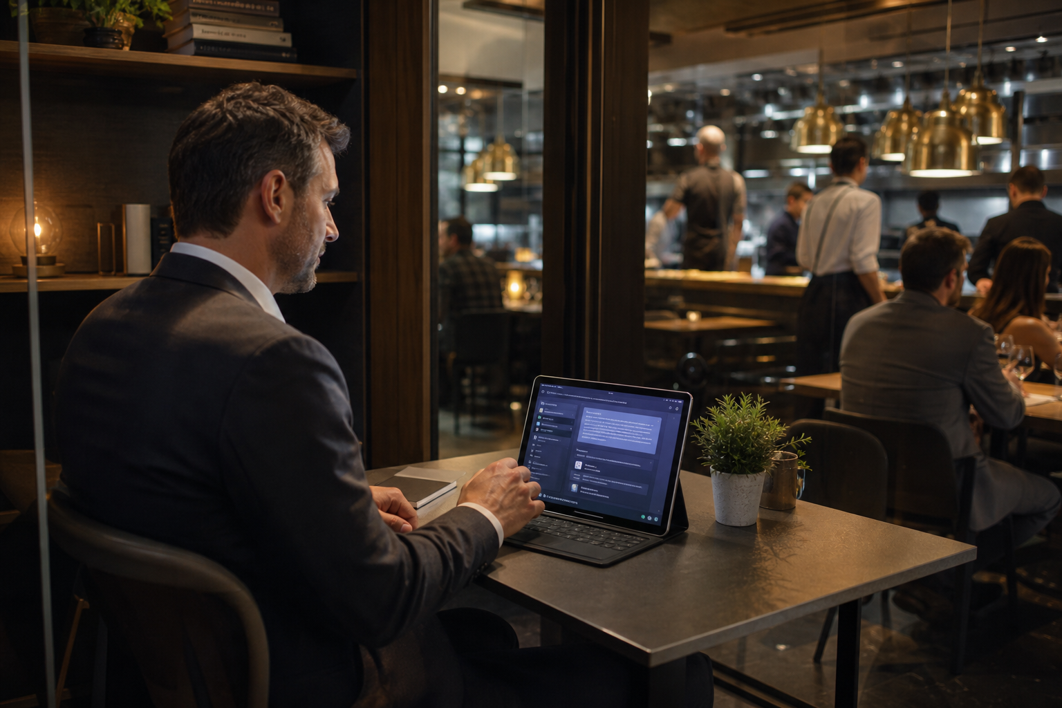 AI restaurant management