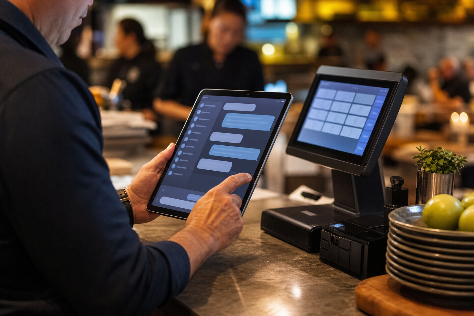 Chat controlled POS