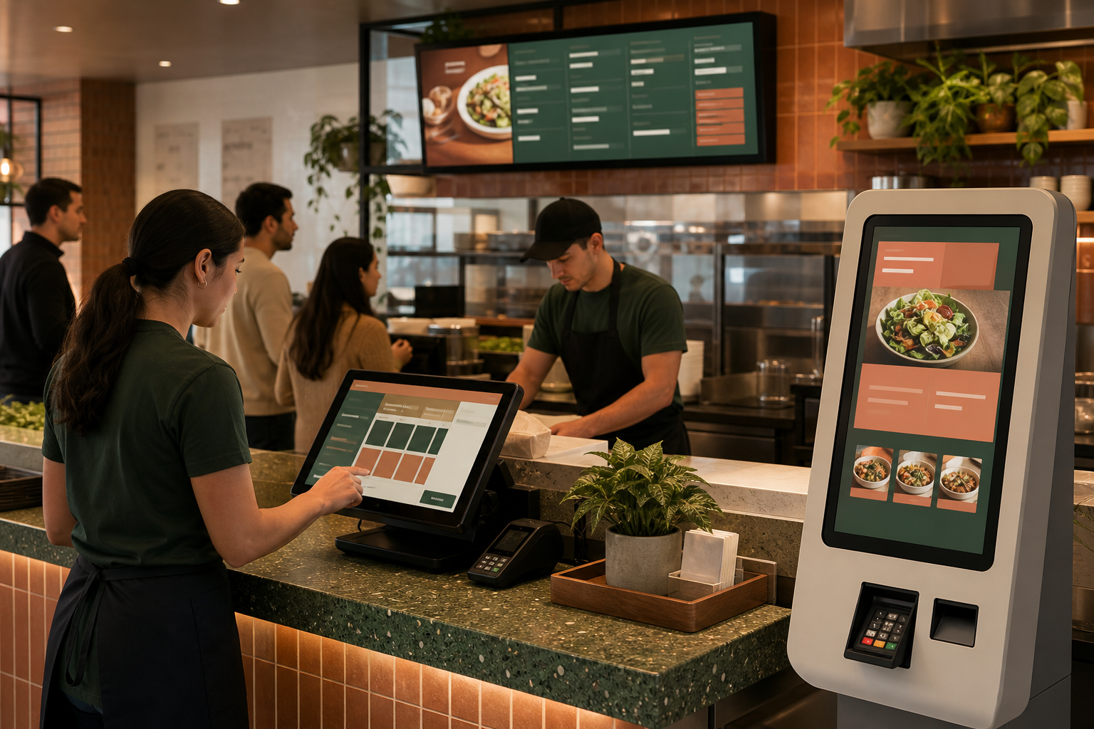 Integrated branded restaurant technology