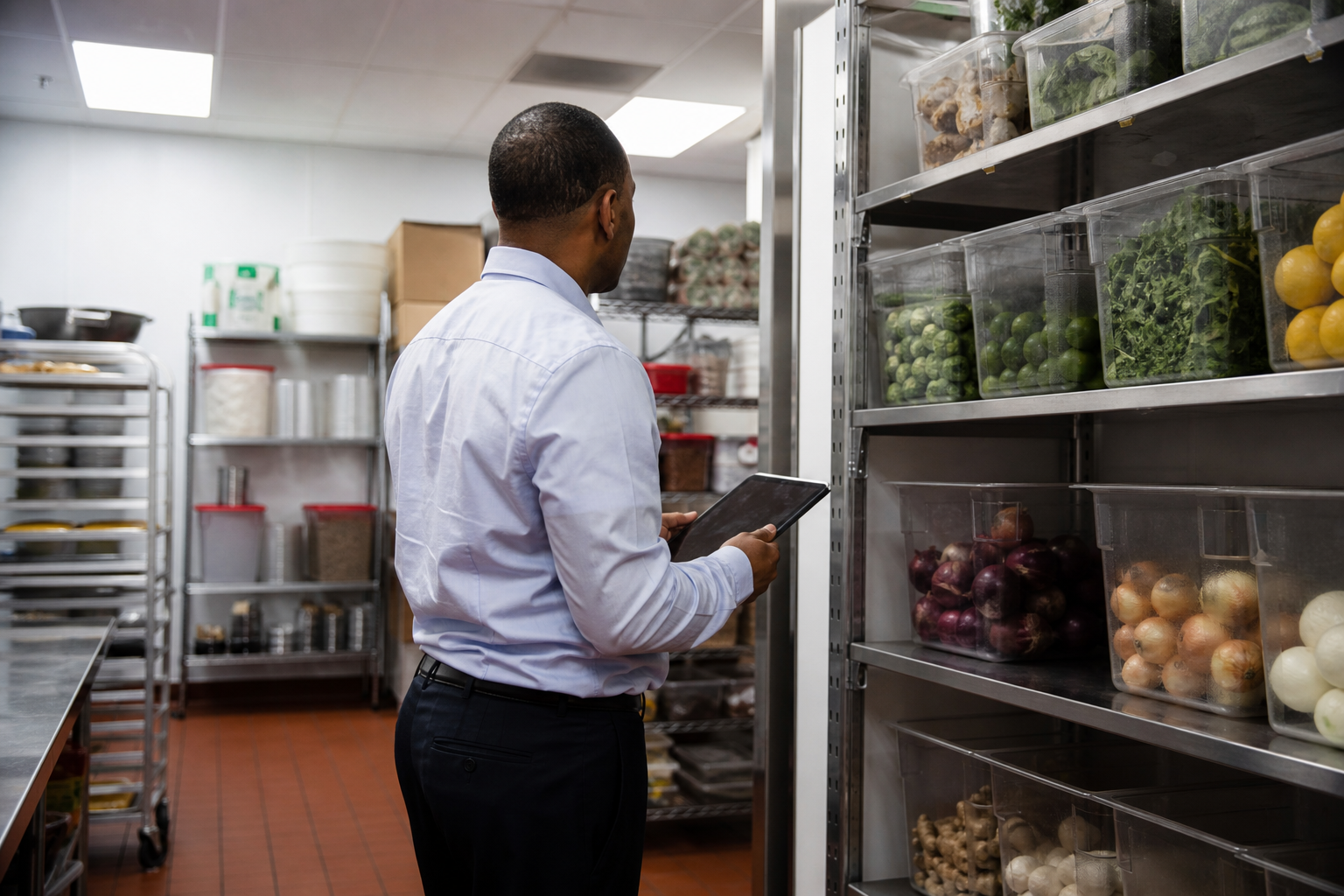 Restaurant inventory control